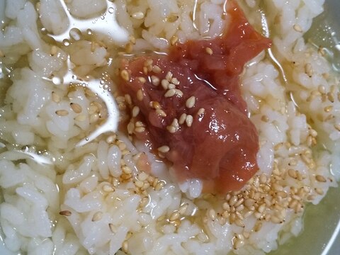 梅茶漬け ごま風味